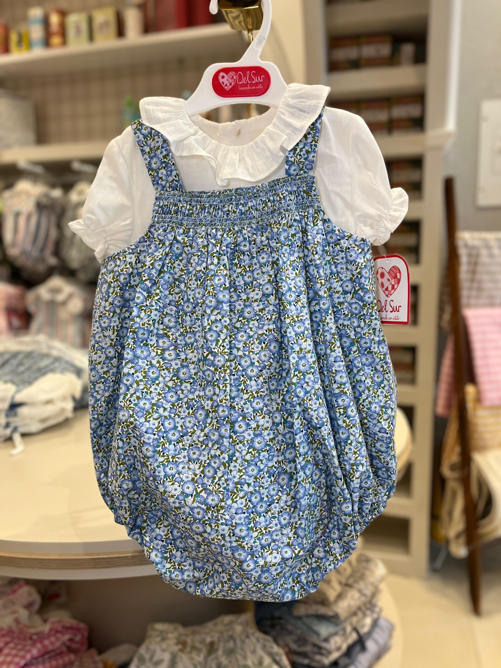 Conjunto Ranita Familia Rávena AZUL