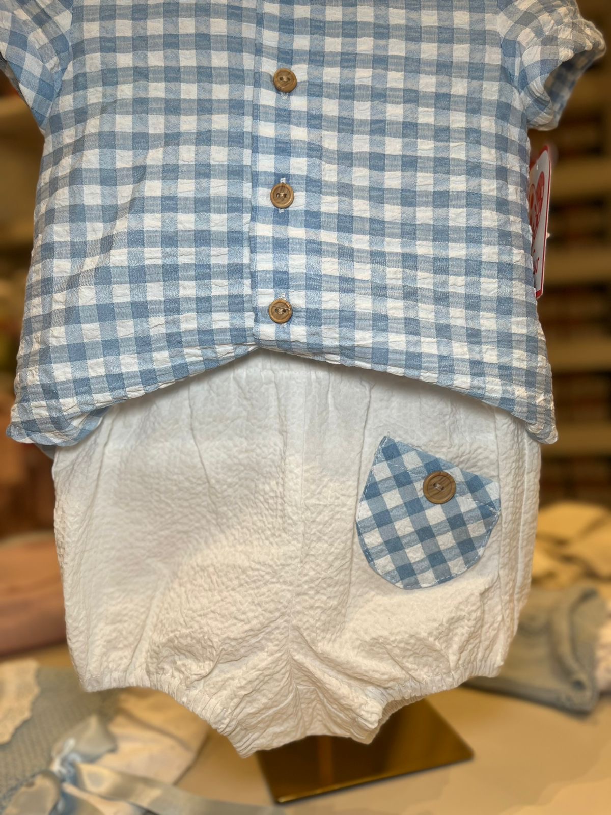 CONJUNTO BEBE CATANZARO AZUL