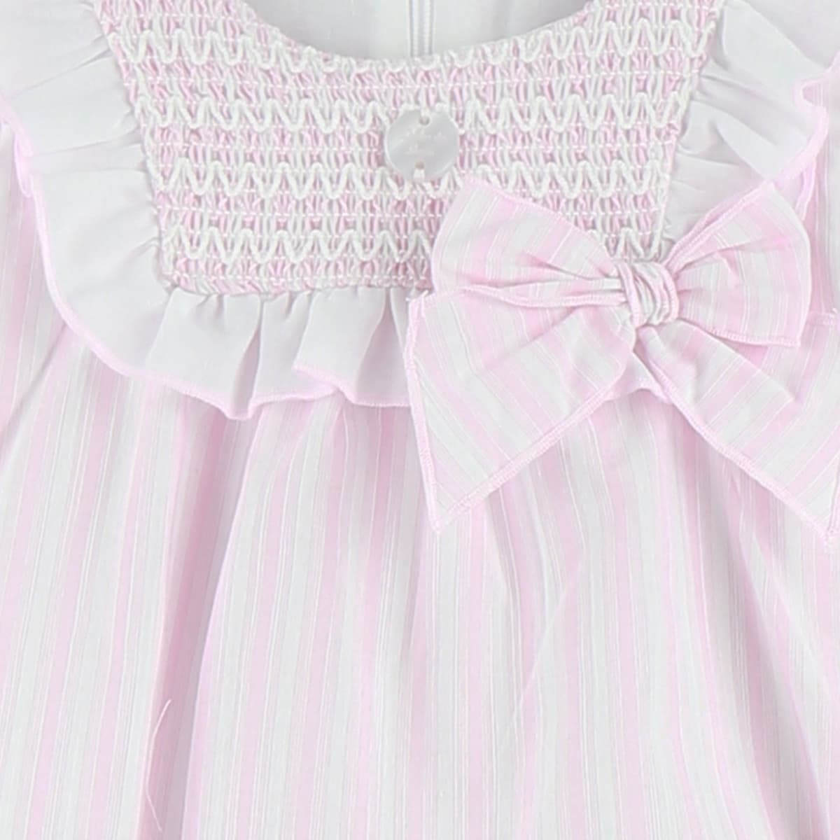 Pelele Cielo de Algodón Rosa