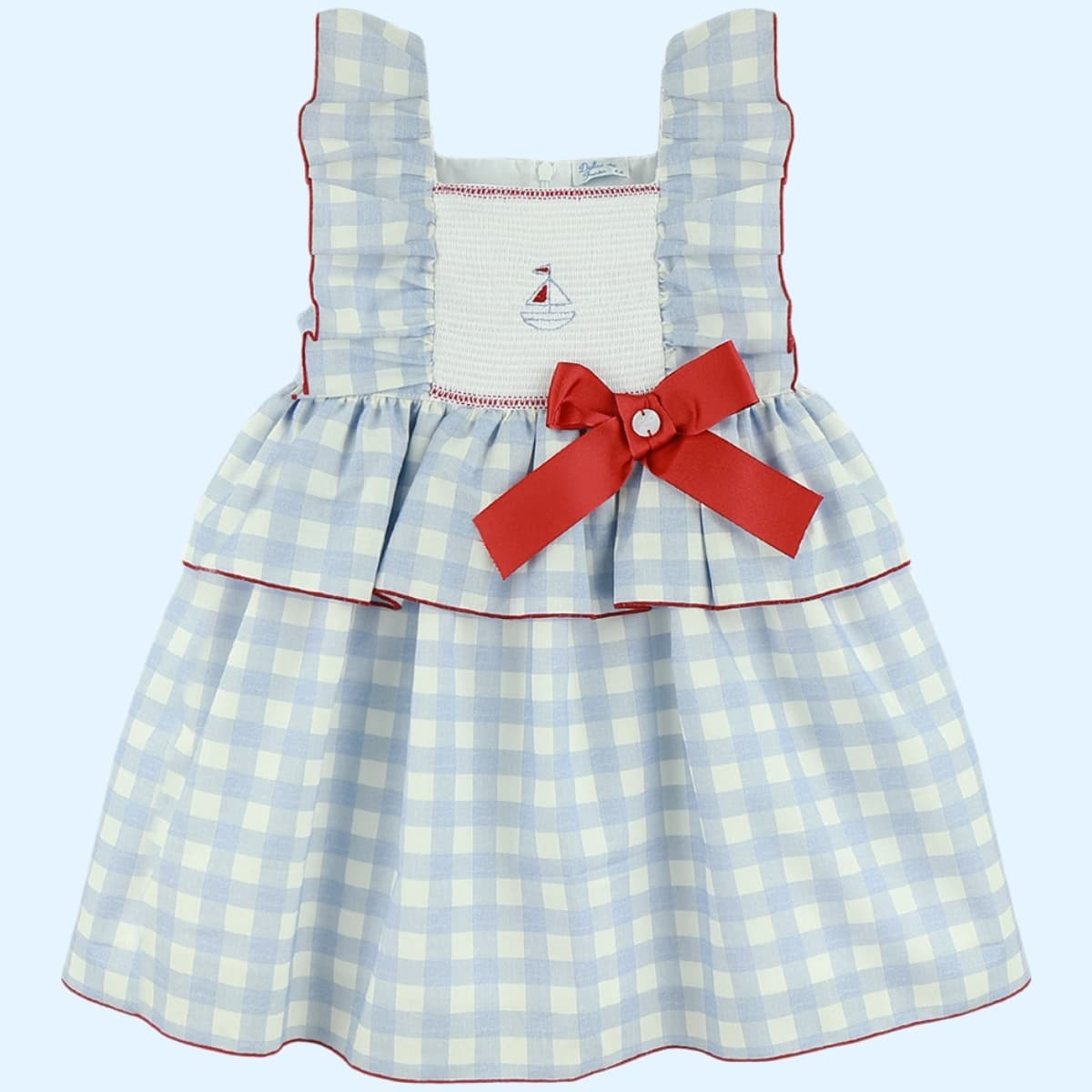 Vestido Tirantes Mar de Algodón