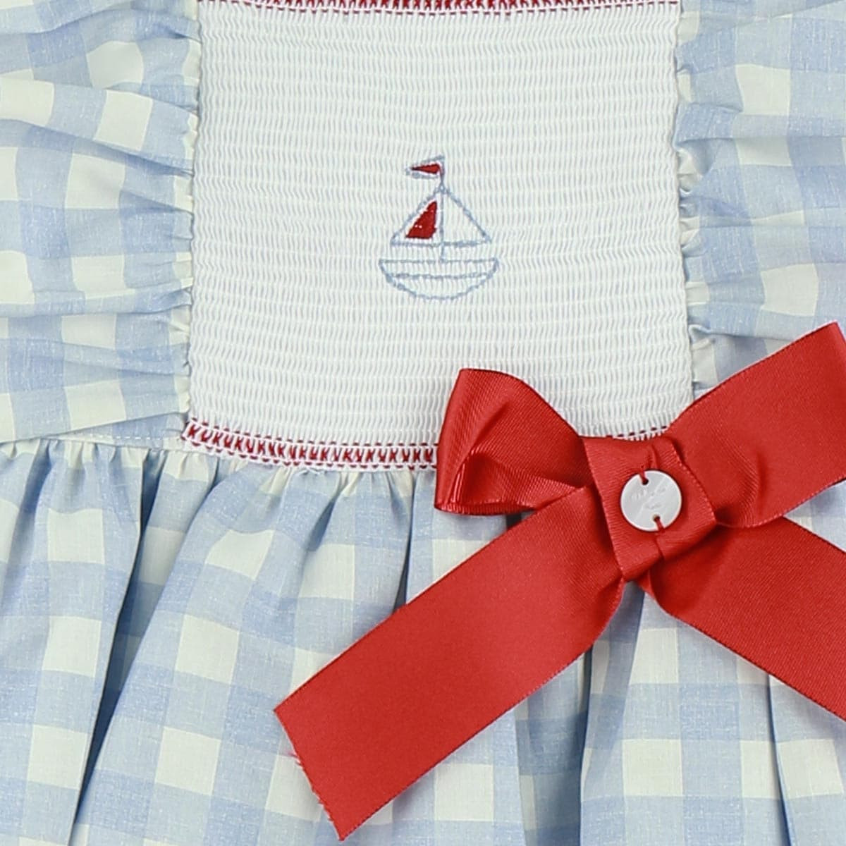 Vestido Tirantes Mar de Algodón