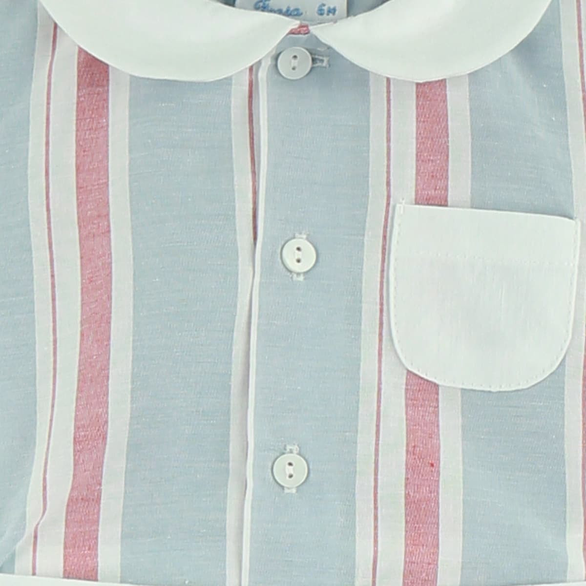 Conjunto Niño Pantalón Mar de Algodón Dulce de Fresa