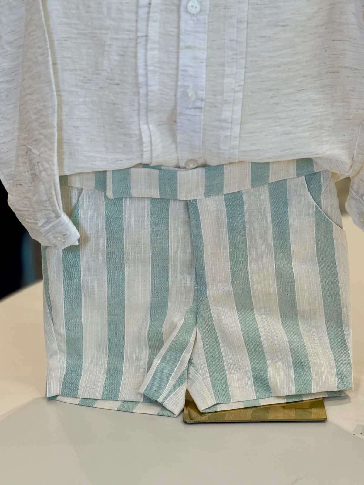 TRAJE INFANTIL NIÑO BERMUDA TRIESTE