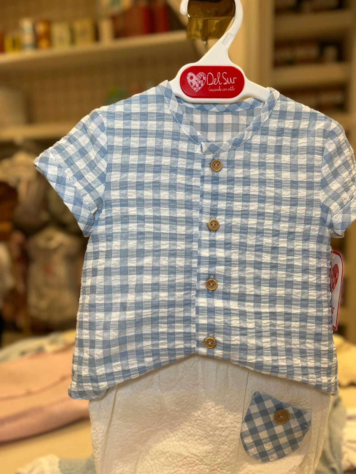 CONJUNTO BEBE CATANZARO AZUL