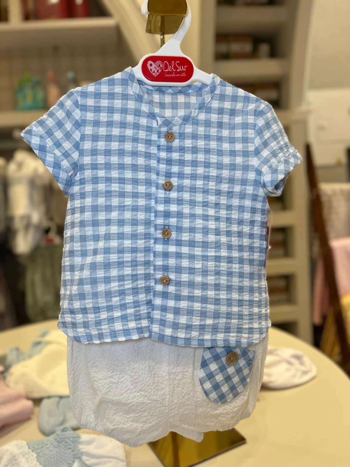 CONJUNTO BEBE CATANZARO AZUL