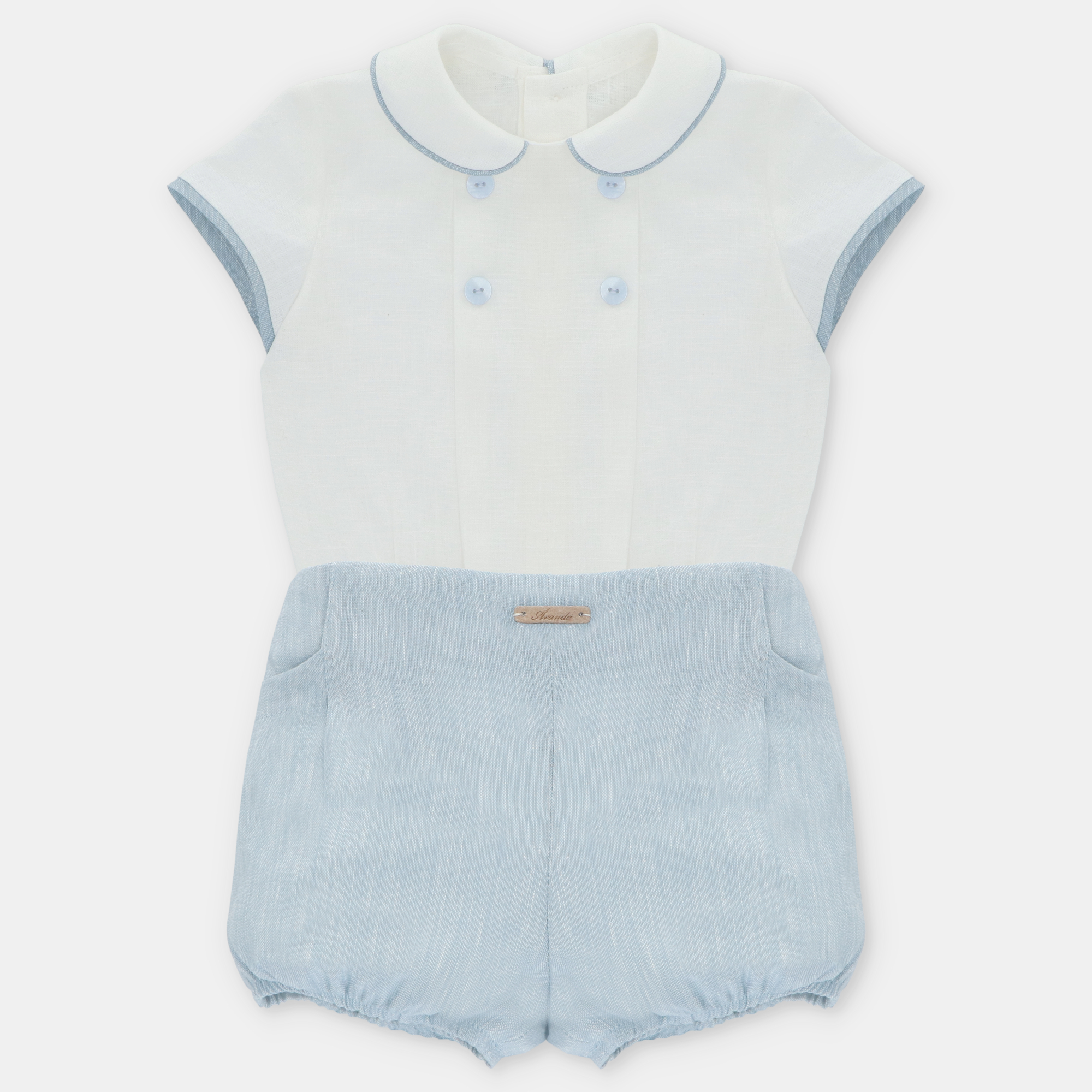 CCONJUNTO VICTORIA Azul empolvado