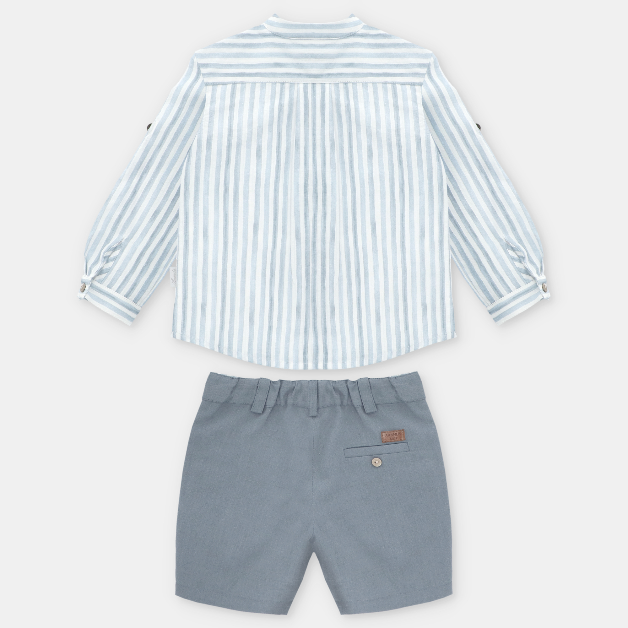 CONJUNTO TELA NIÑO SURREY AZUL