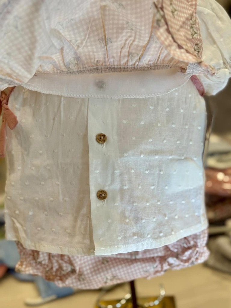Conjunto Arcilla Rosa empolvado