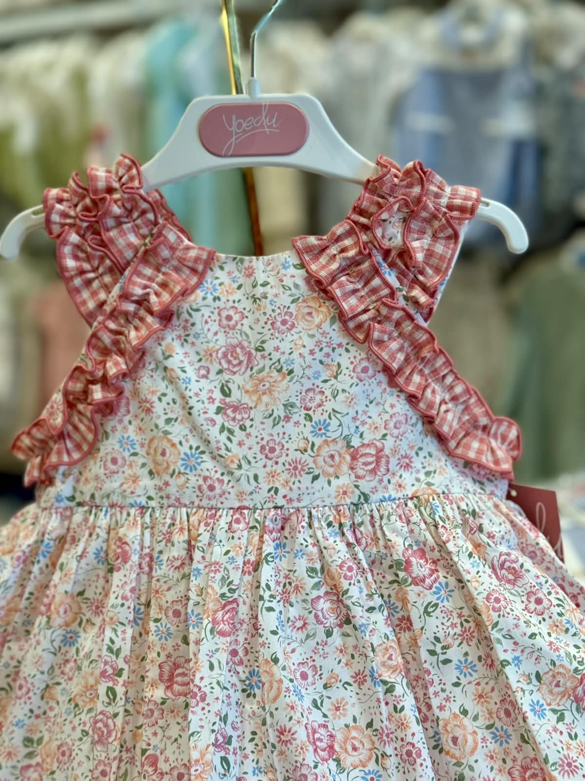 Vestido Mayólica Coral niña
