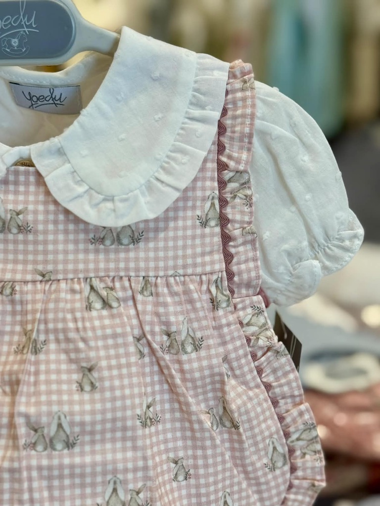 Conjunto Arcilla Rosa empolvado