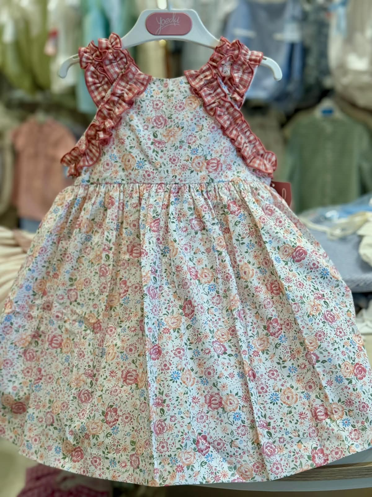 Vestido Mayólica Coral niña