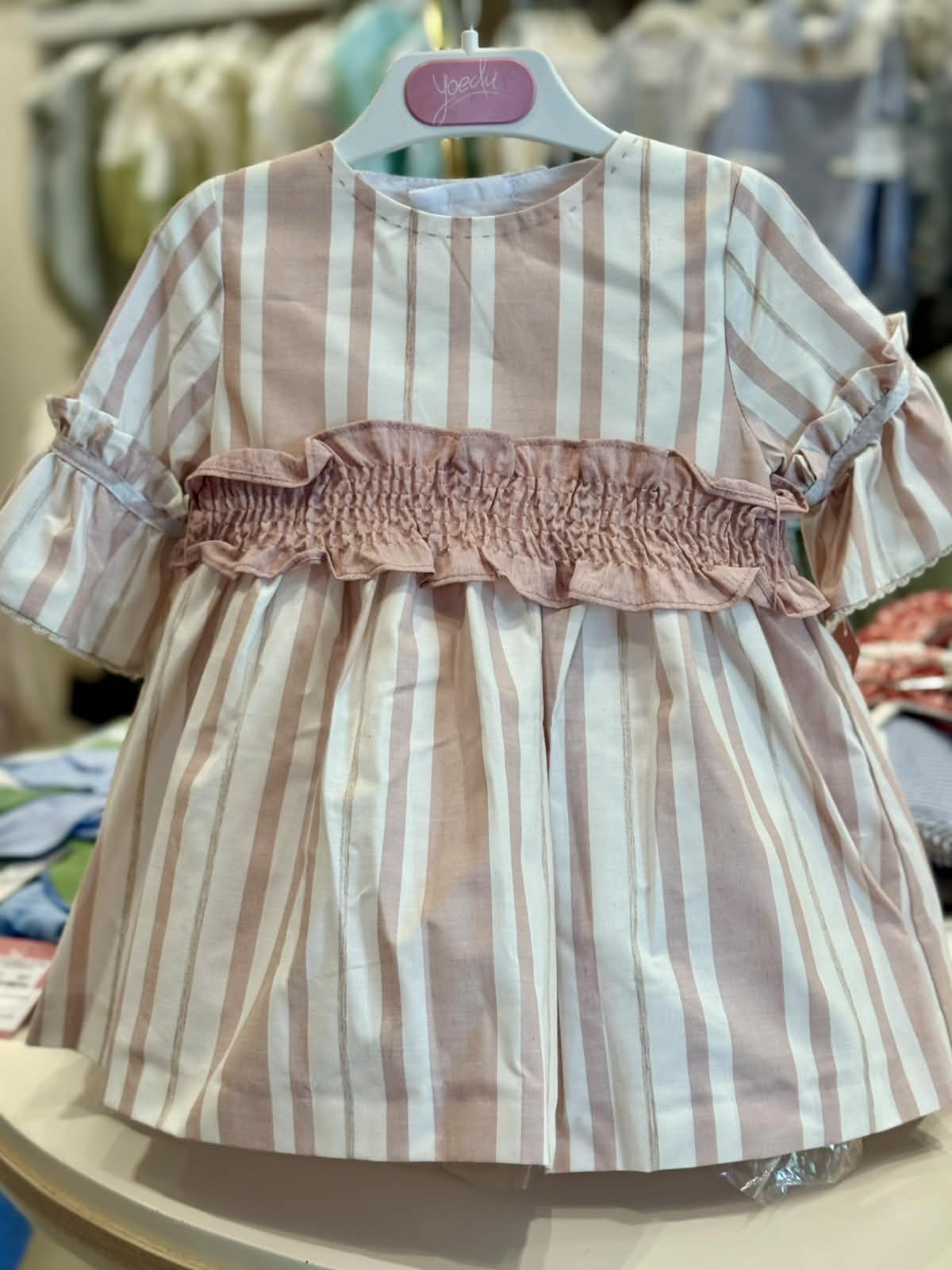 Vestido Porcelana Rosa empolvado