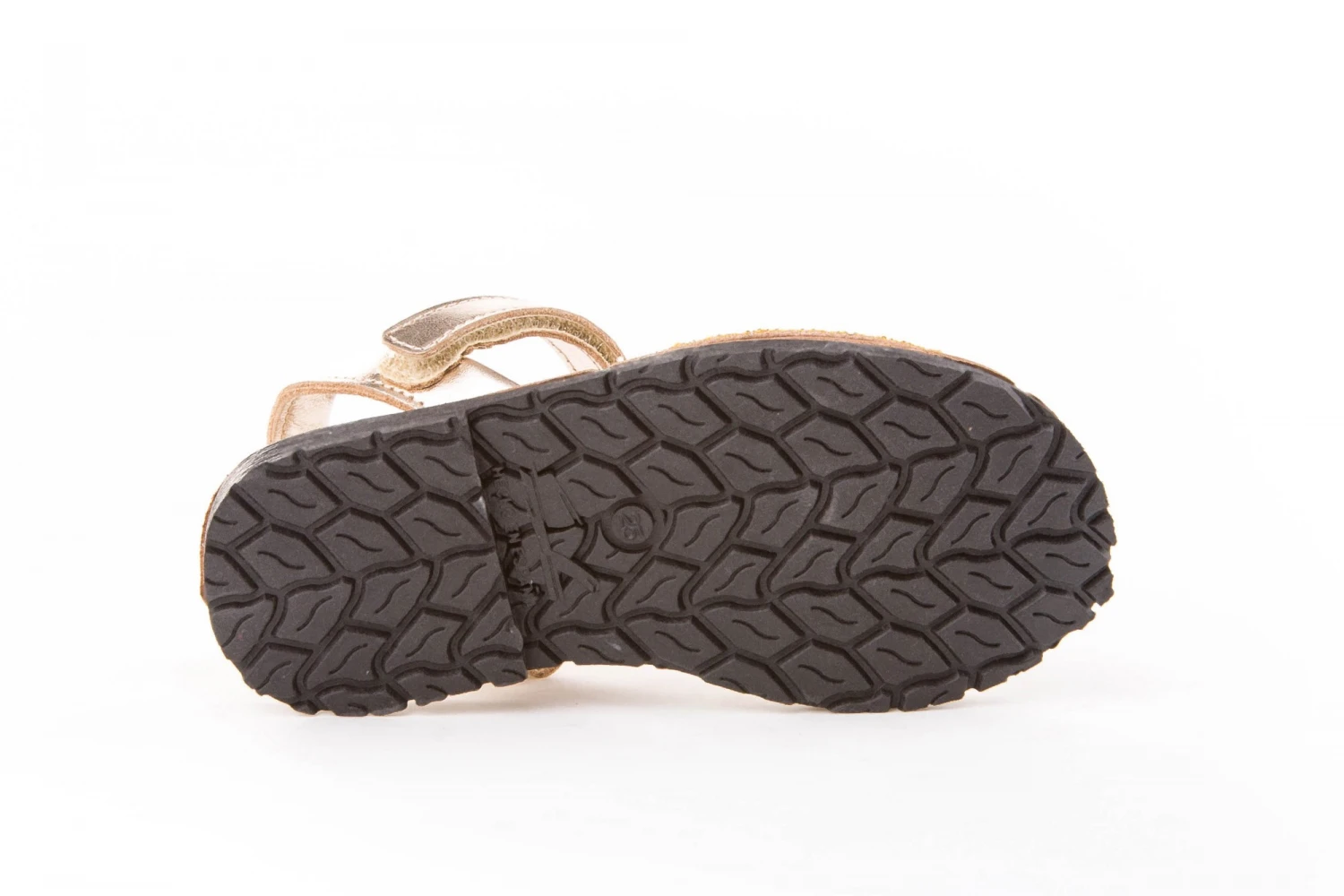 MENORQUINA VELCRO PLATINO GLITTER