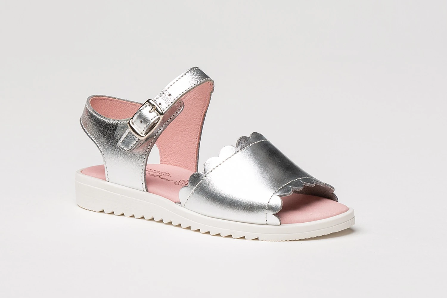 SANDALIA NIÑA ANGELITOS PLATA