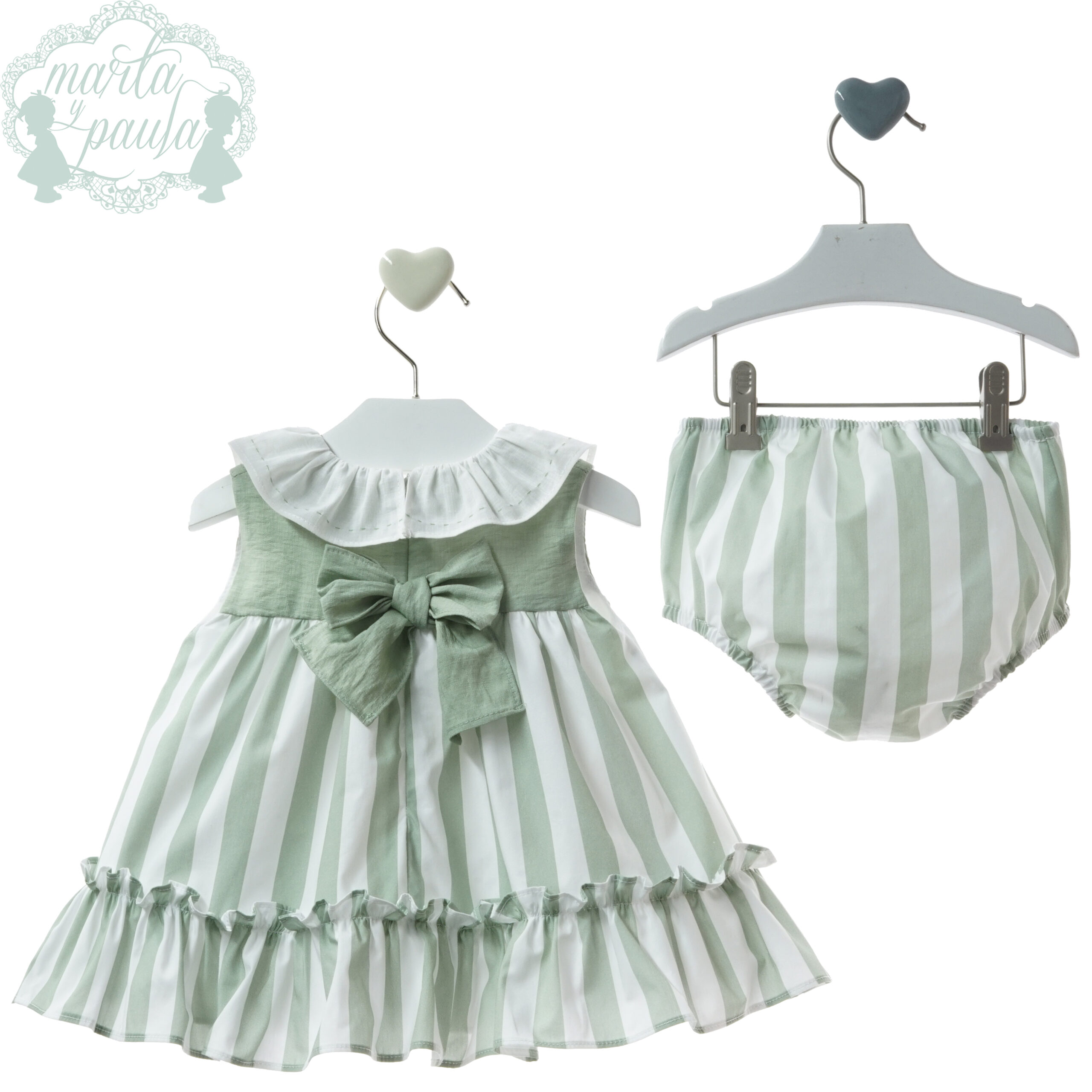 Vestido Minarai Musgo BEBÉ