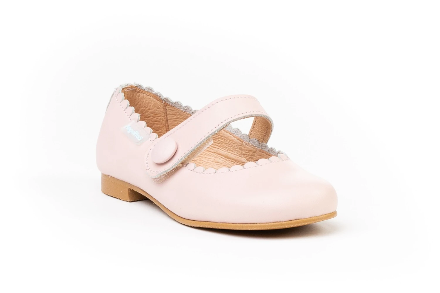 MERCEDITAS CON BOTON ROSA