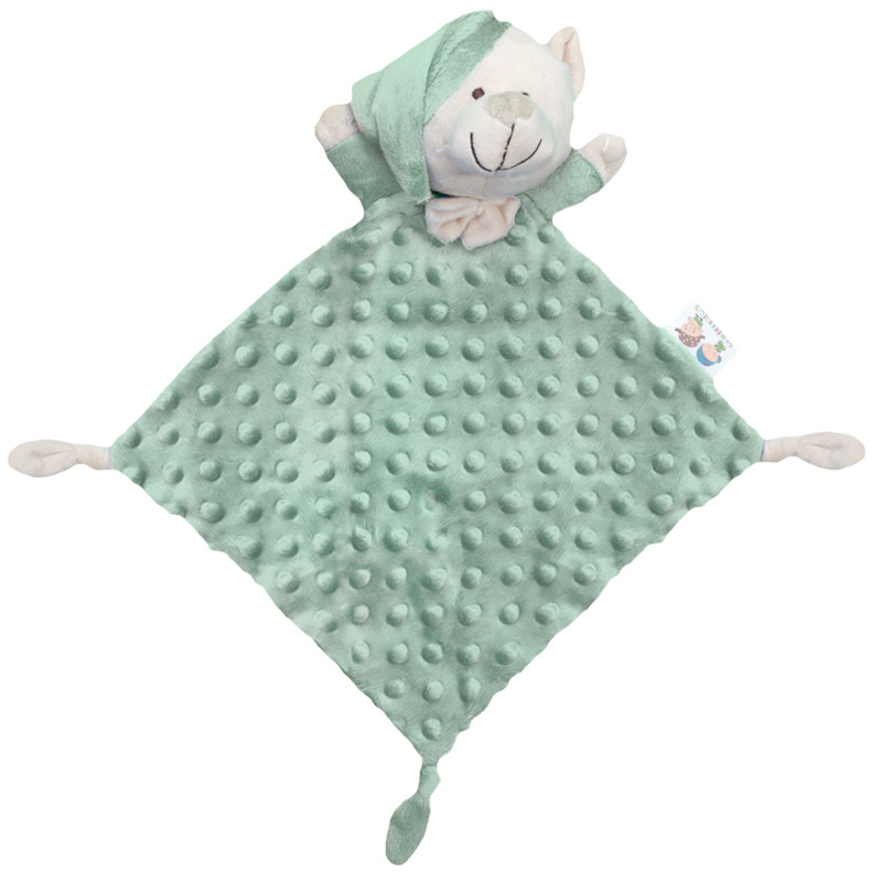 Manta con DouDou OSO VERDE
