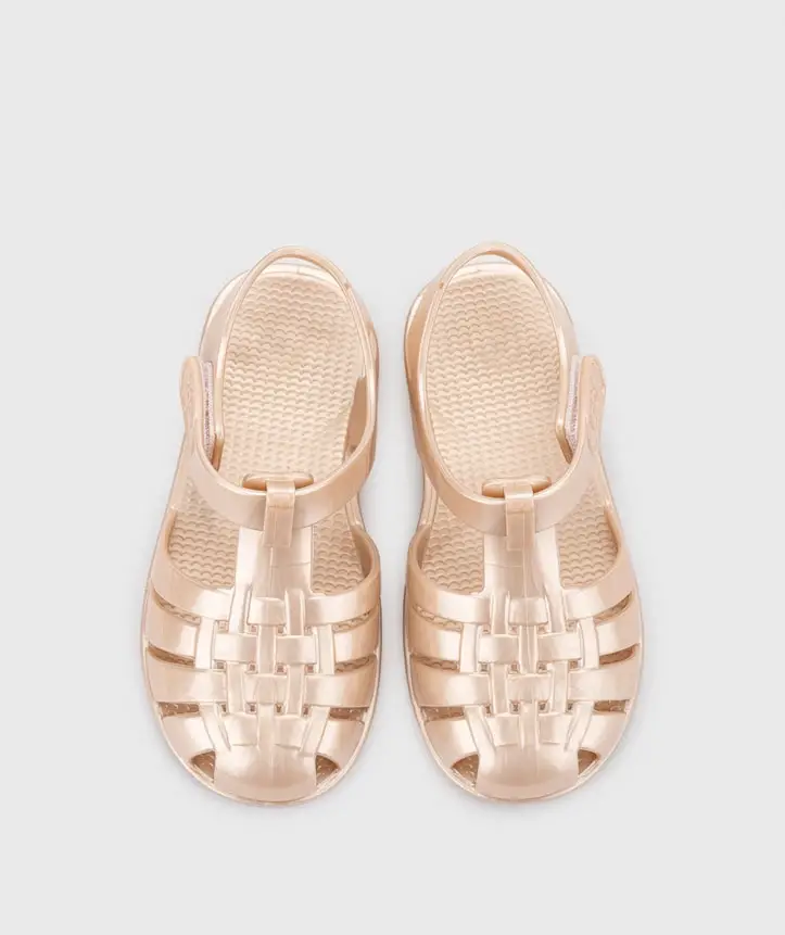 SANDALIAS CLASICA NACAR 388 PLATINO