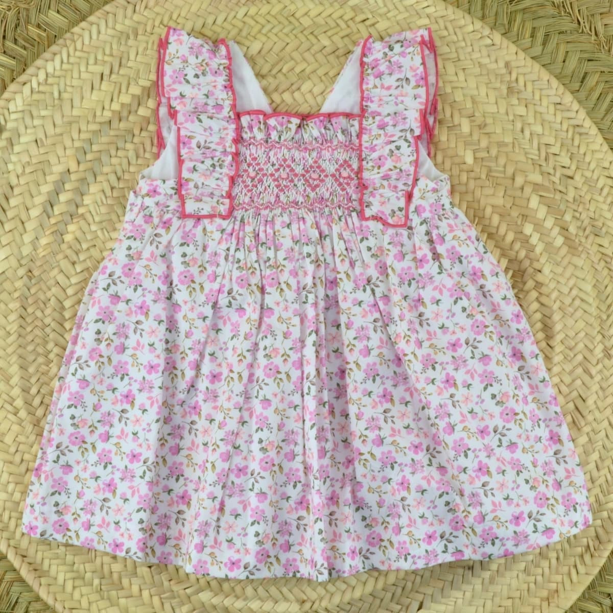 Vestido NIDO DE ABEJA LILI