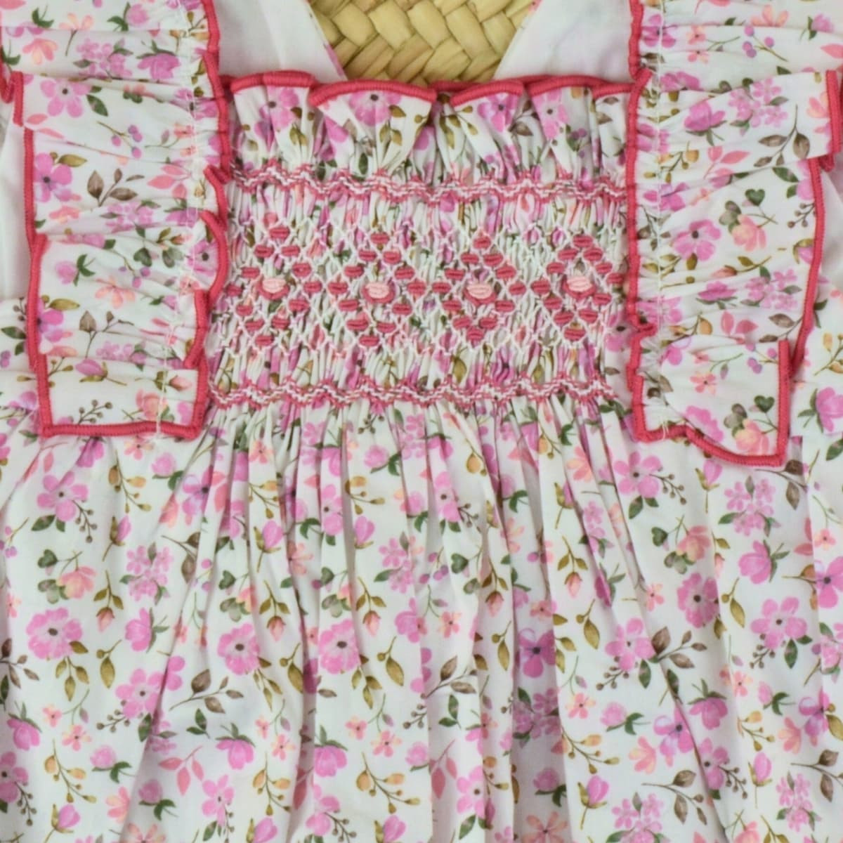 Vestido NIDO DE ABEJA LILI