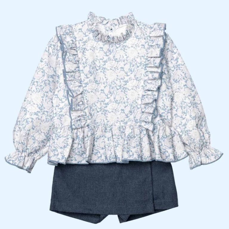Conjunto falda pantalón Excellentt Narón Azul
