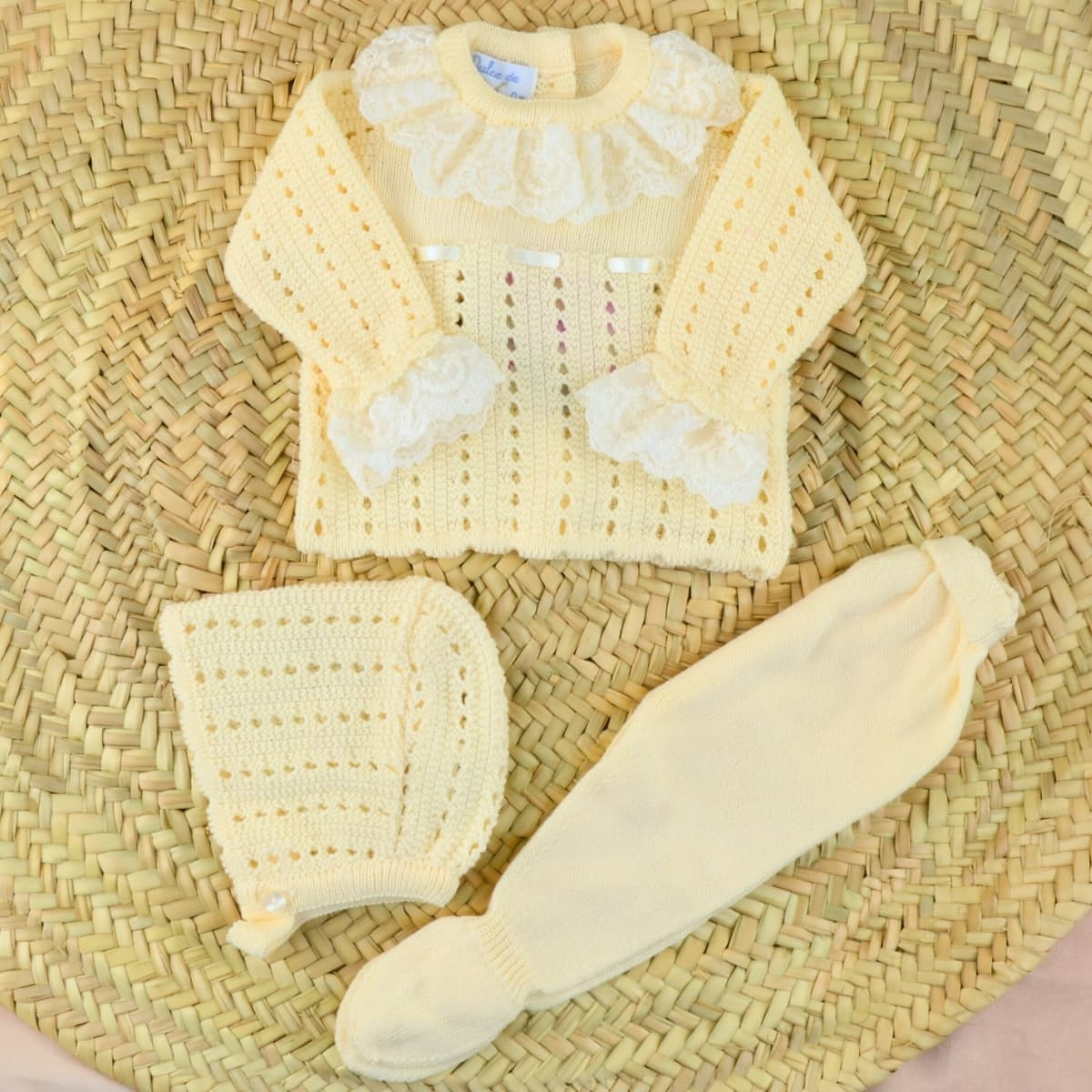 CONJUNTO ALGODÓN PASACINTAS CERES CRUDO