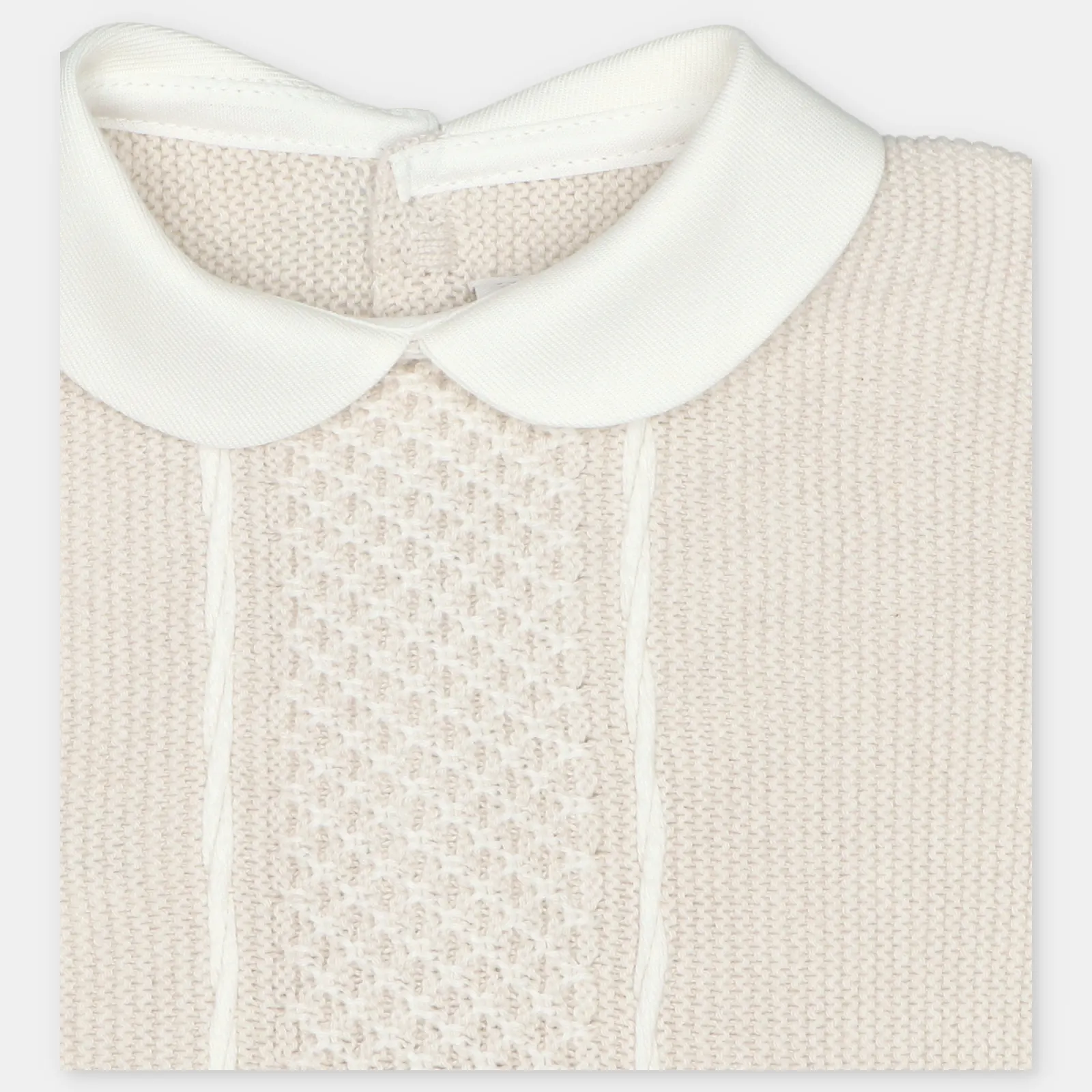 CONJUNTO PRIMERA PUESTA CON CAPOTA PUNTO NIÑO ALLER BEIGE