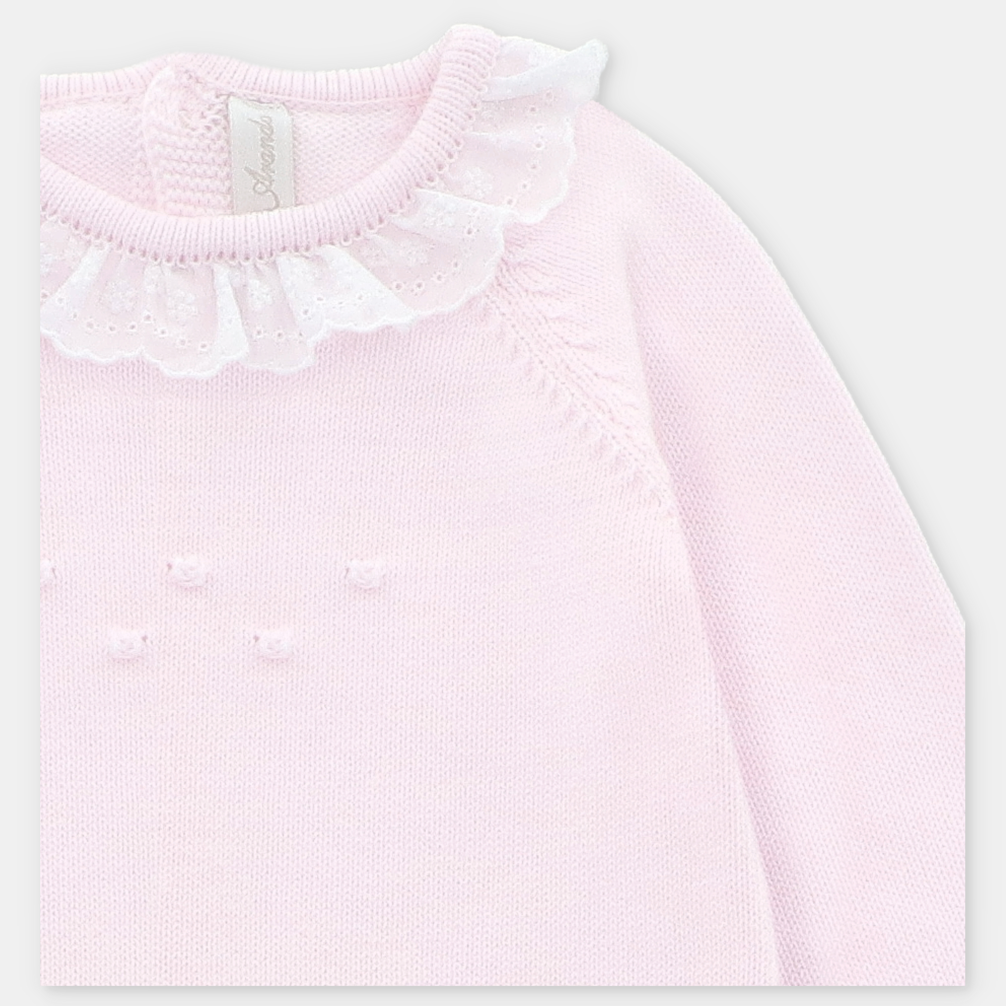 CONJUNTO PRIMERA PUESTA PUNTO NIÑA MONTREAL ROSA BEBÉ