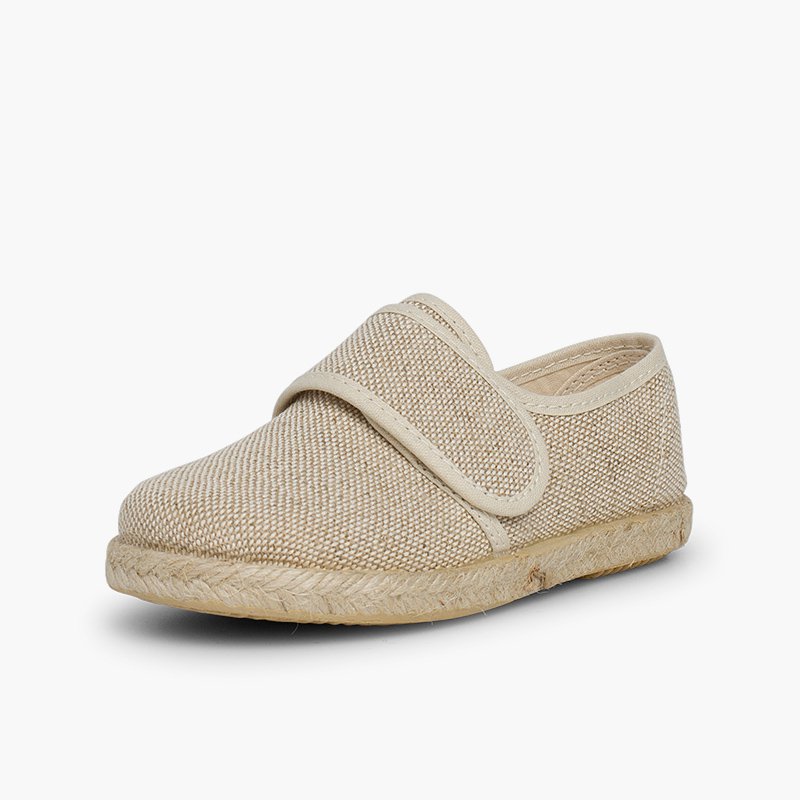 BLUCHER LINO CIERRE CINTA ADHESIVA BEIGE