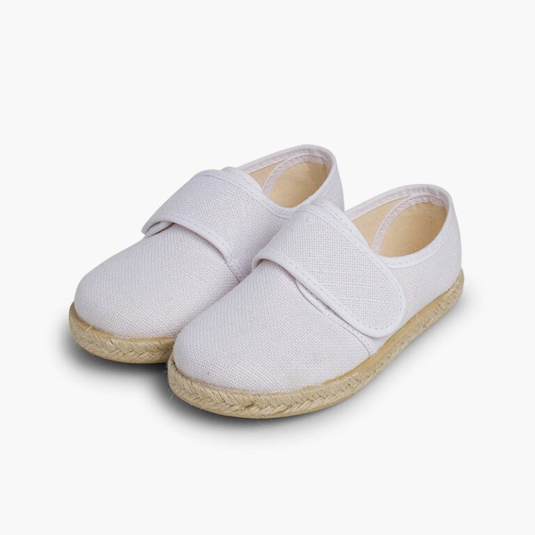 BLUCHER LINO CIERRE CINTA ADHESIVA BLANCO