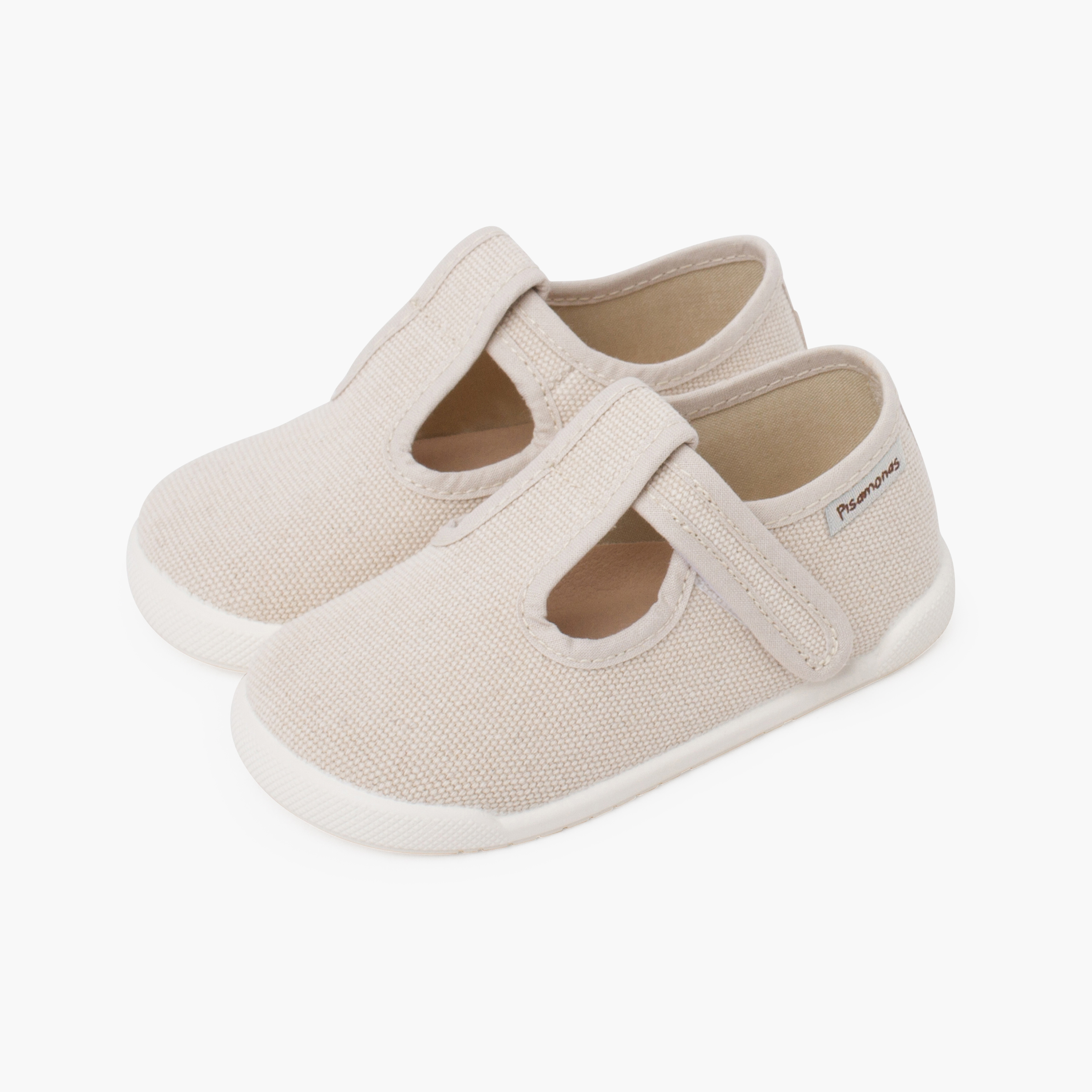 PEPITOS BAREFOOT LONA CANVAS TIRA ADHERENTE CRUDO