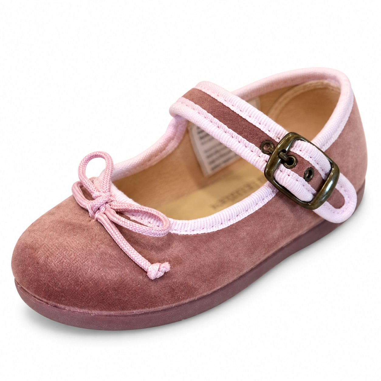 MERCEDES CON LAZO VELVET ROSA